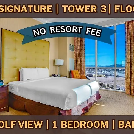32Nd Flr Penthouse @Mgm Signature 1Bed, No Fee